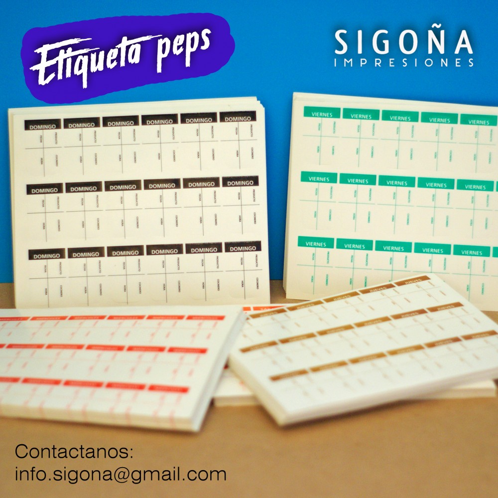 ETIQUETA PEPS